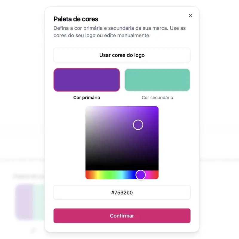 Escolha a cor do seu lab